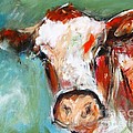  Bovine wall art paintings of cows